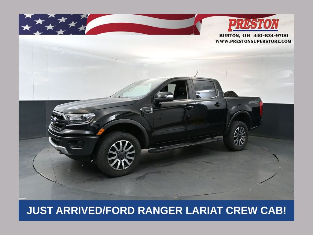 Shadow Black 2020 Ford Ranger Pickup Truck Four-Wheel Drive Automatic