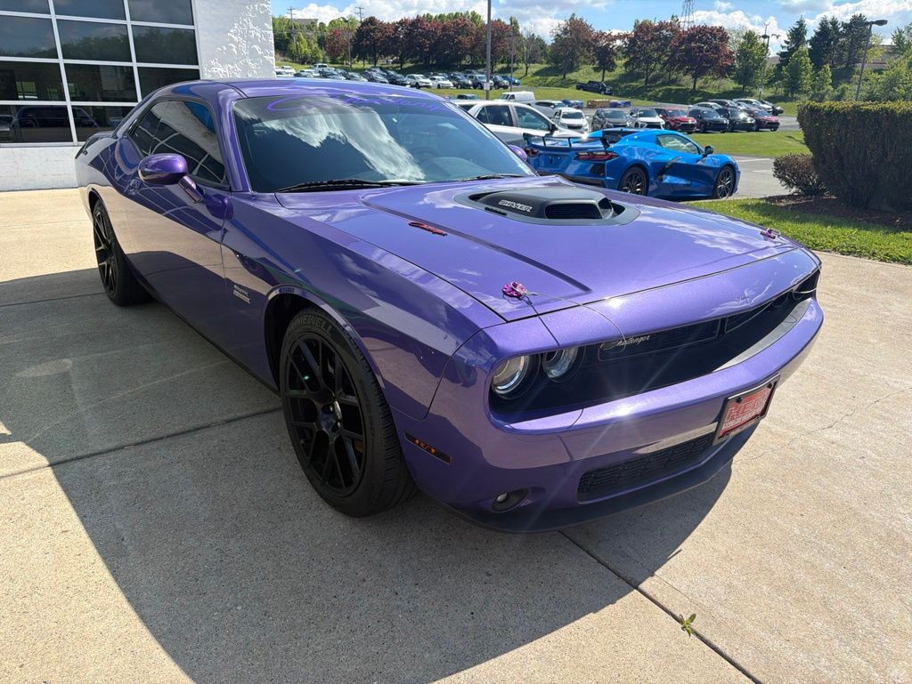 Purple (Plum Crazy Pearlcoat) 2016 Dodge Challenger R/T Shaker RWD Coupe Rear-Wheel Drive 8-Speed Automatic