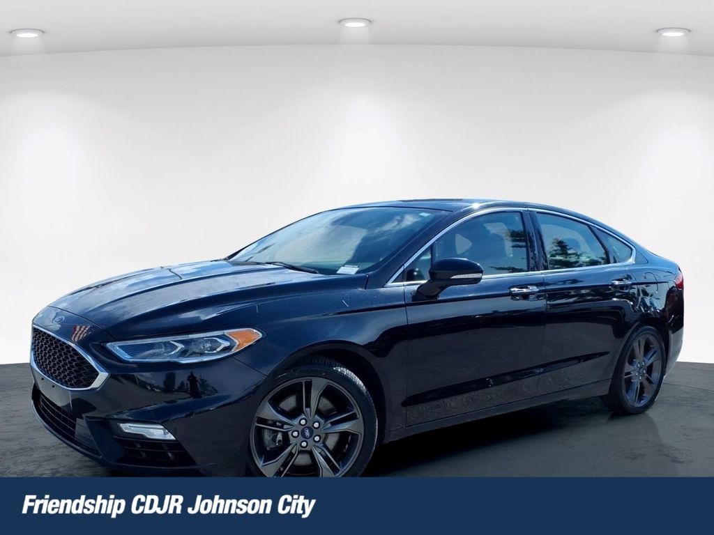 Shadow Black 2017 Ford Fusion Sedan All-Wheel Drive 6-Speed Automatic