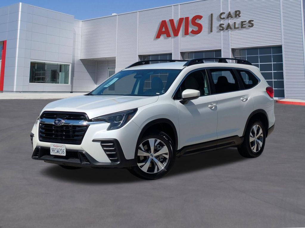 White 2025 Subaru Ascent Premium 7-Passenger AWD SUV / Crossover All-Wheel Drive Continuously Variable Transmission