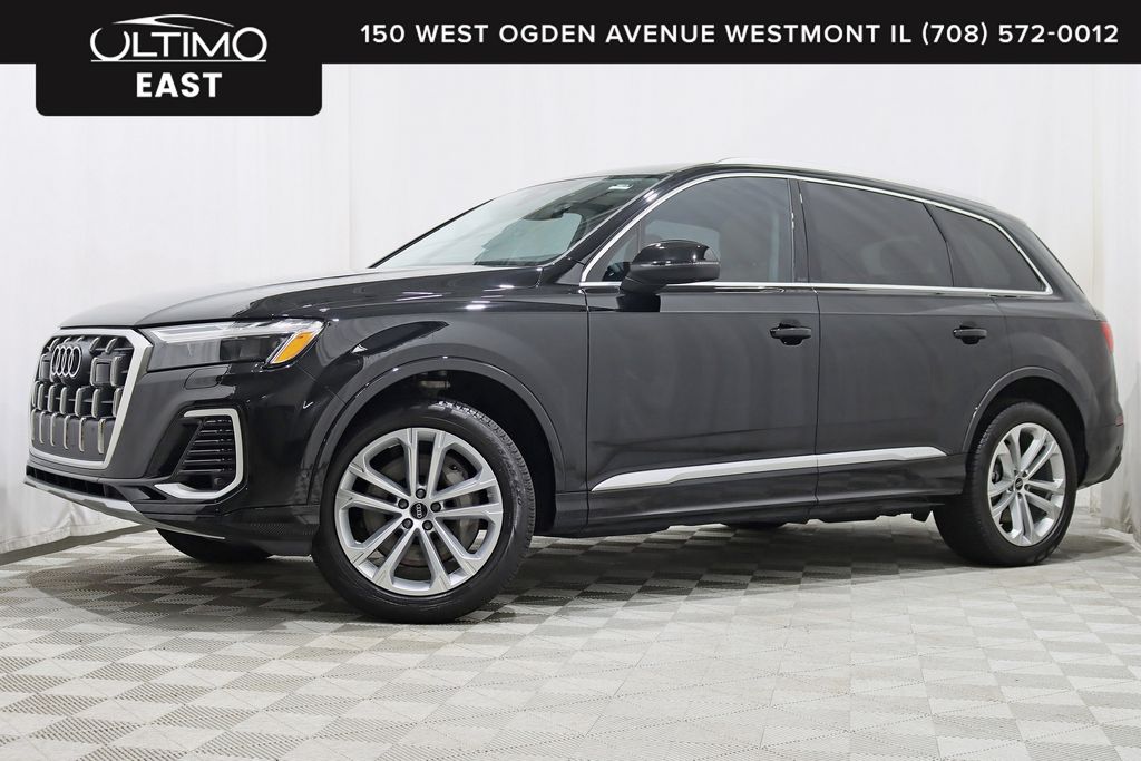 Mythos Black Metallic 2025 Audi Q7 SUV / Crossover All-Wheel Drive 8-Speed Automatic