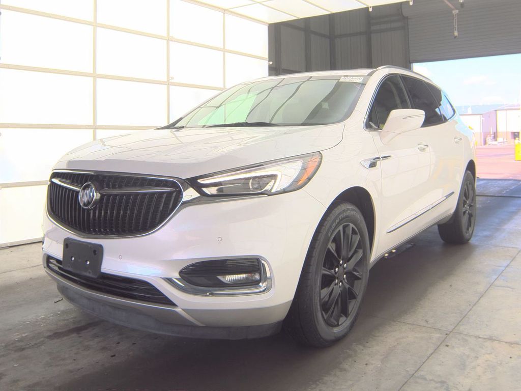 White Frost 2020 Buick Enclave SUV / Crossover Four-Wheel Drive 9-Speed Automatic