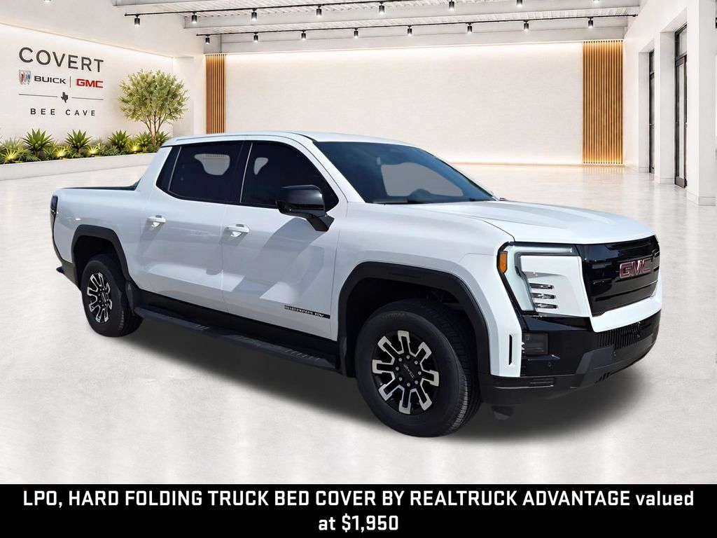 Summit White 2026 GMC Sierra EV Pickup Truck All-Wheel Drive 1-Speed Automatic