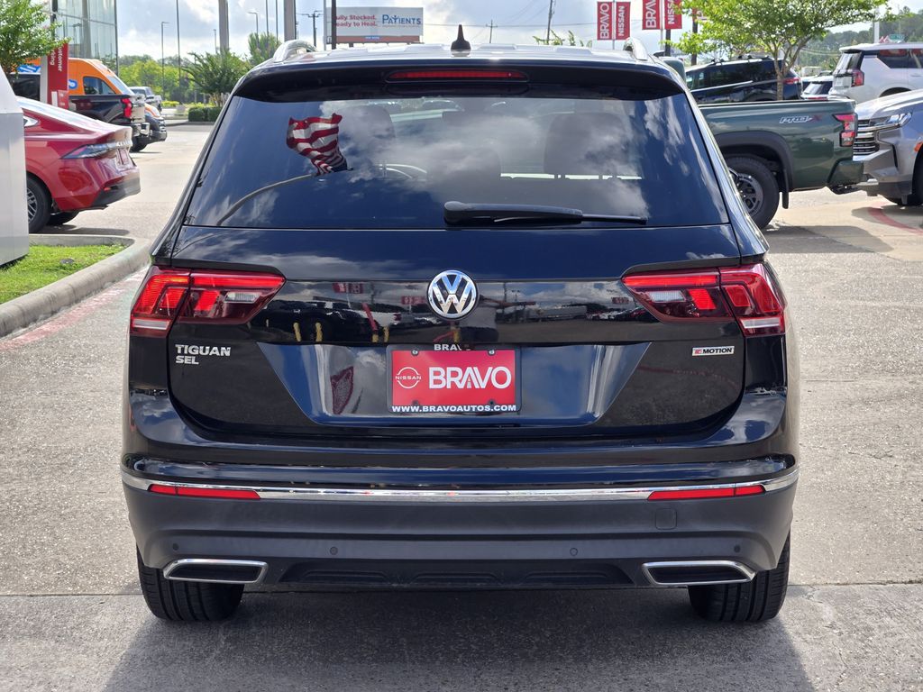 2021 Volkswagen Tiguan 2.0T SEL Black at Durrett Motor Company