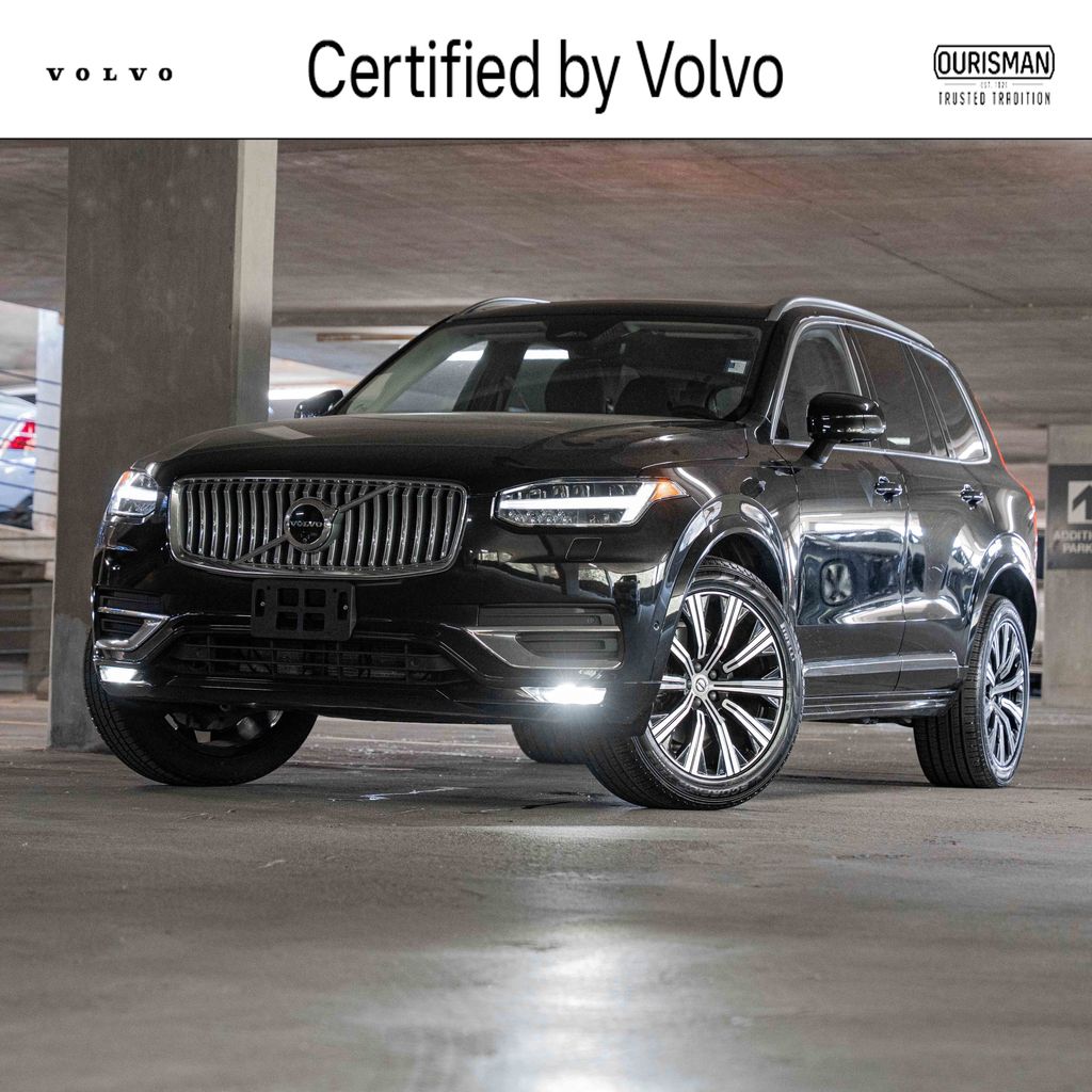 Onyx Black Metallic 2024 Volvo XC90 B6 Plus Bright Theme 7-Passenger AWD SUV / Crossover All-Wheel Drive Automatic