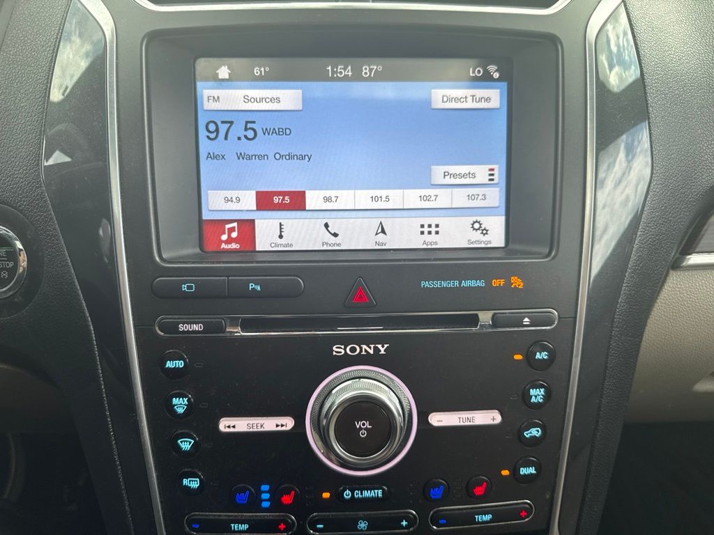 2018 Ingot Silver Metallic Ford Explorer Limited FWD SUV