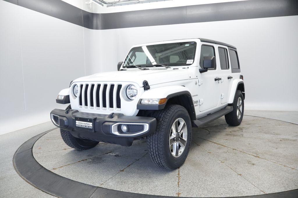 Bright White Clearcoat 2021 Jeep Wrangler SUV / Crossover Four-Wheel Drive 8-Speed Automatic