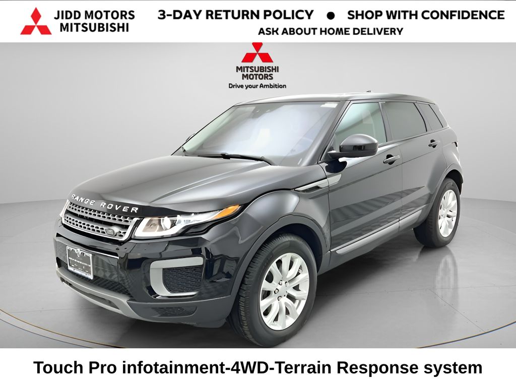 Black Metallic 2017 Land Rover Range Rover Evoque SE SUV / Crossover All-Wheel Drive 9-Speed Automatic