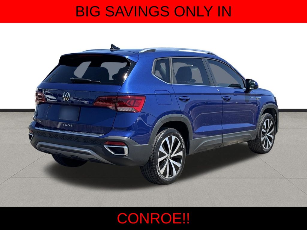 2023 Volkswagen Taos 1.5T SE Blue at Classic Elite Chevrolet Sugar Land