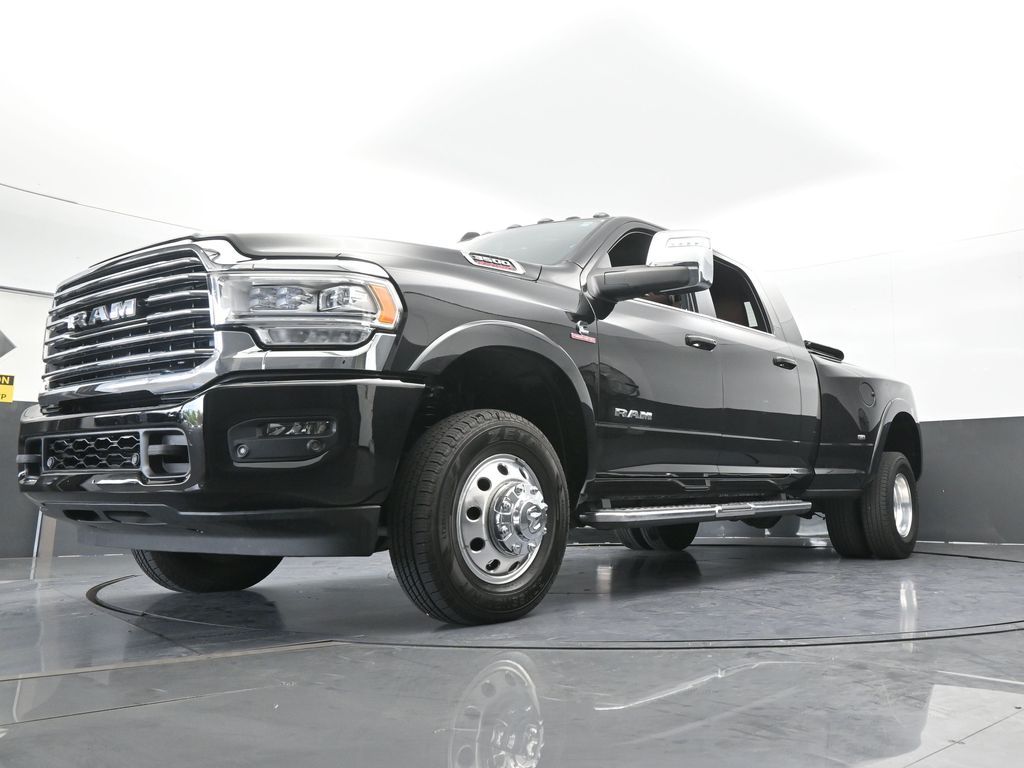 Used 2023 Diamond Black Crystal Pearlcoat Ram Laramie Longhorn image 19