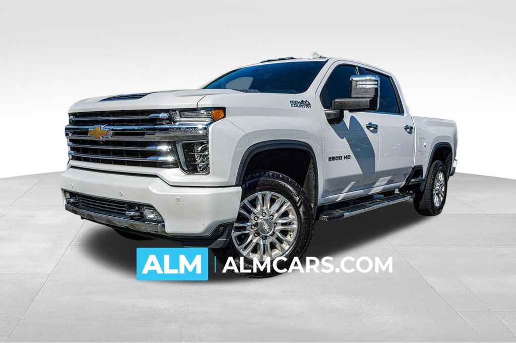 White (Iridescent Pearl Tricoat) 2020 Chevrolet Silverado 2500HD Pickup Truck Four-Wheel Drive Automatic