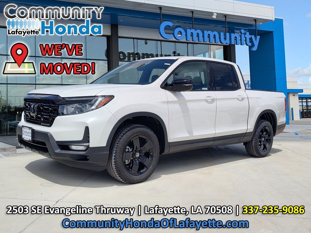Platinum White Pearl 2026 Honda Ridgeline Pickup Truck All-Wheel Drive 9-Speed Automatic