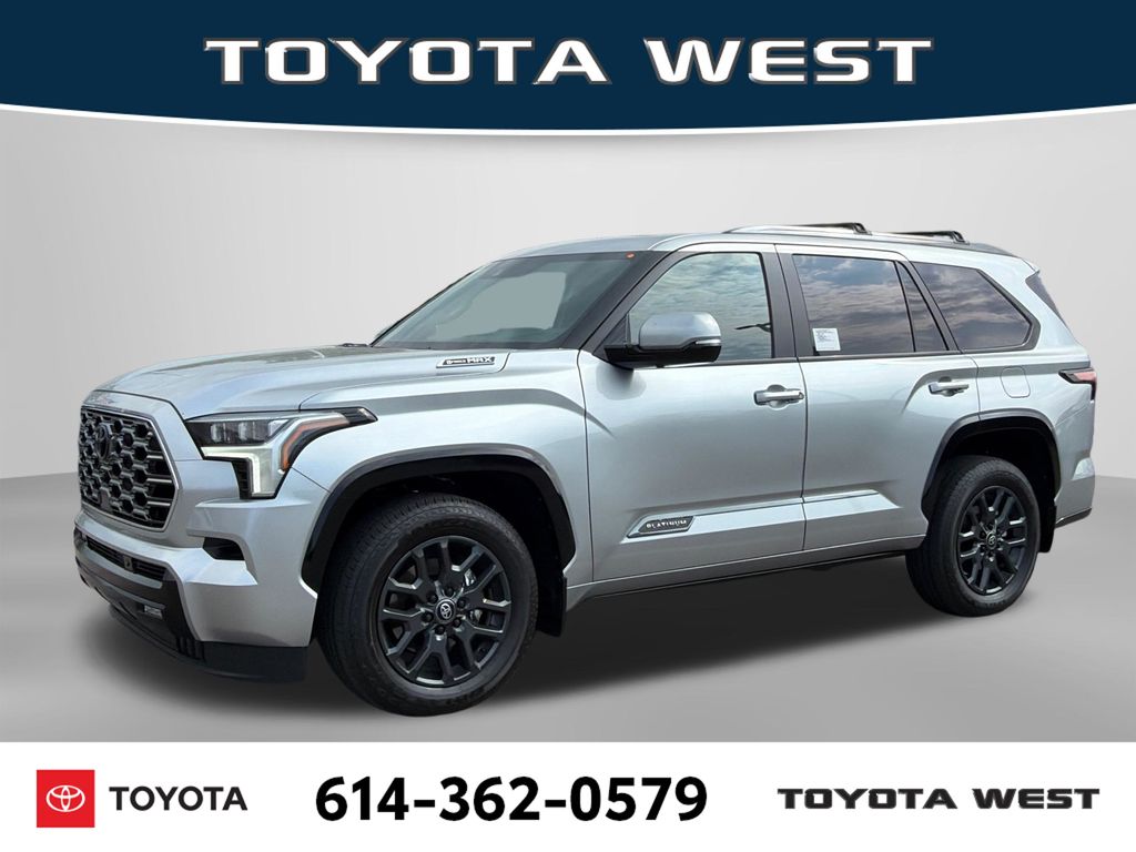 Silver 2026 Toyota Sequoia SUV / Crossover Four-Wheel Drive Automatic