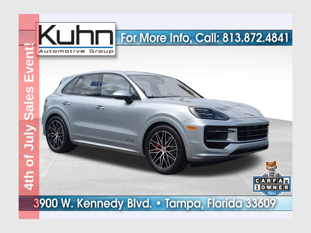 Dolomite Silver Metallic 2025 Porsche Cayenne SUV / Crossover All-Wheel Drive 8-Speed Automatic