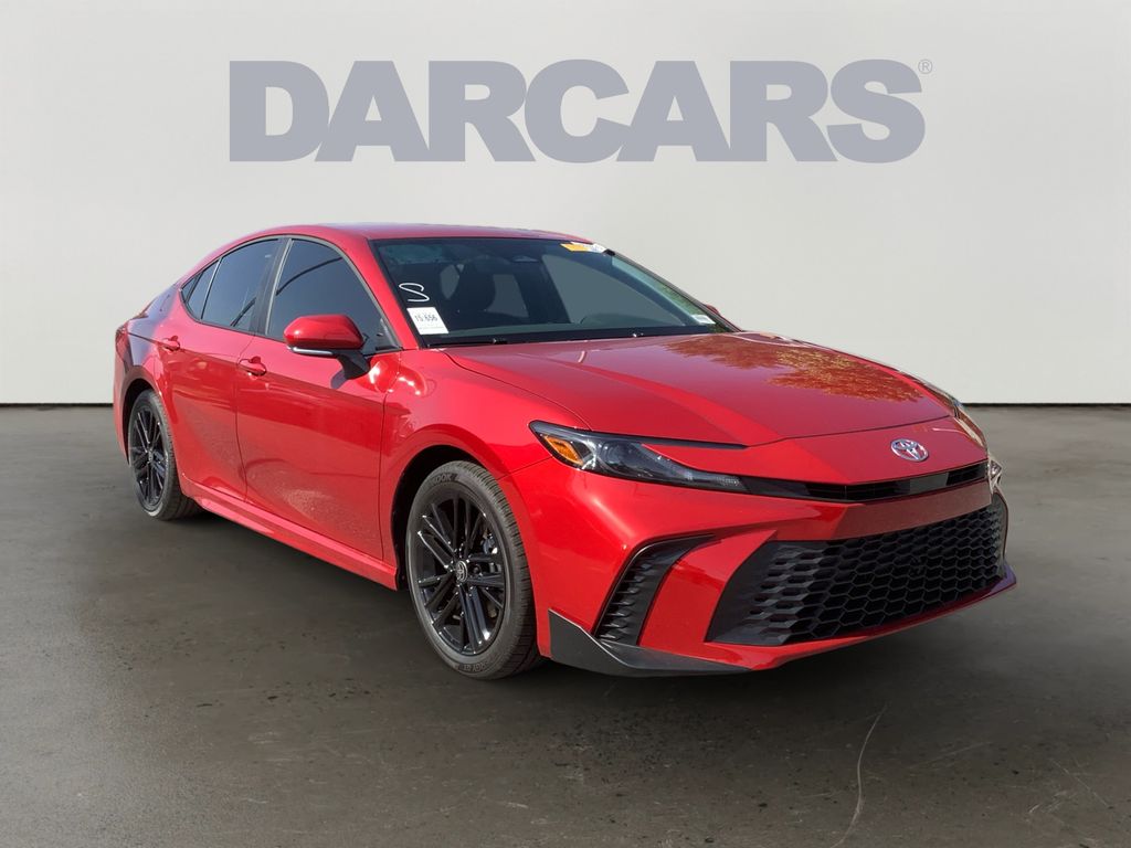 Supersonic Red 2026 Toyota Camry Sedan Front-Wheel Drive Continuously Variable Transmission