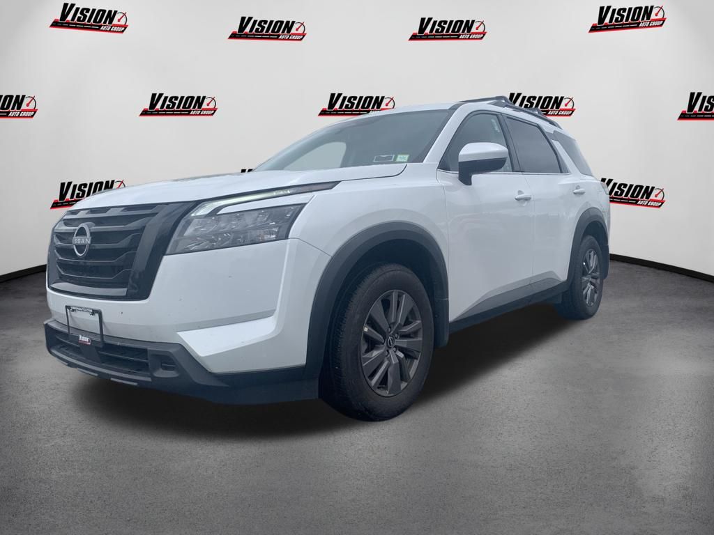 Everest White Pearl Tricoat 2025 Nissan Pathfinder SUV / Crossover All-Wheel Drive 9-Speed Automatic
