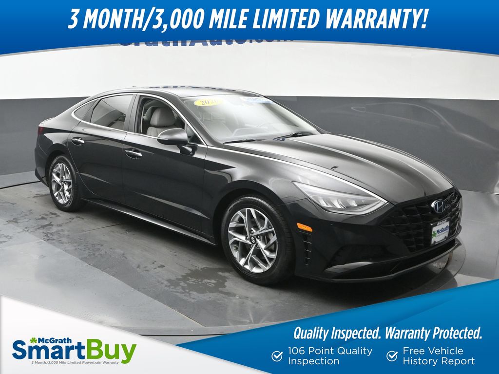 Phantom Black 2020 Hyundai Sonata Sedan Front-Wheel Drive 8-Speed Automatic Overdrive