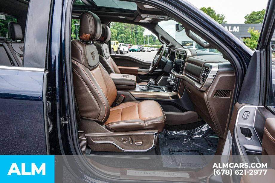 Used 2024 Blue Ford King Ranch image 23
