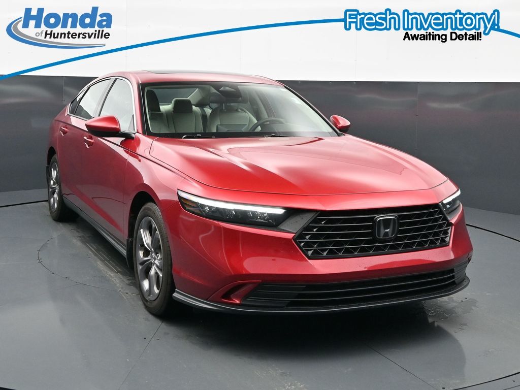 Radiant Red Metallic 2024 Honda Accord Sedan Front-Wheel Drive Continuously Variable Transmission