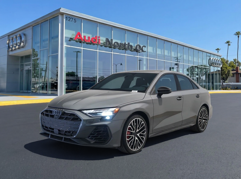 Daytona Gray Pearl Effect 2026 Audi S3 Sedan All-Wheel Drive 7-Speed Automatic