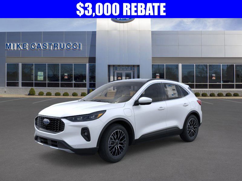 Star White Metallic Tri-Coat 2026 Ford Escape Hybrid Plug-in FWD SUV / Crossover Front-Wheel Drive Continuously Variable Transmission