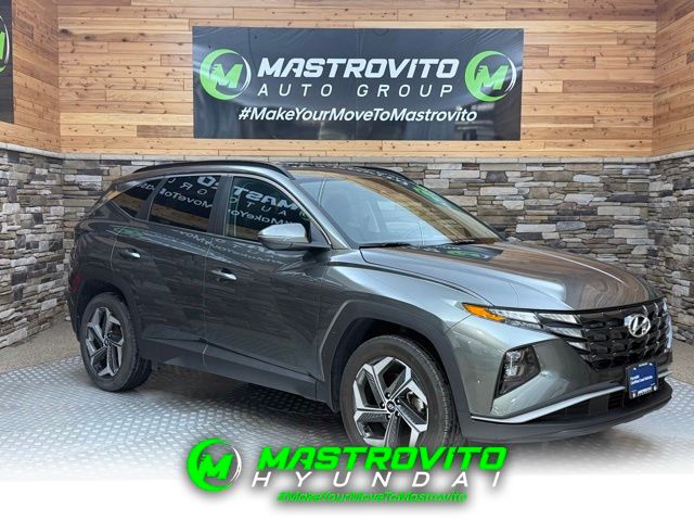 Amazon Gray 2023 Hyundai Tucson SEL AWD SUV / Crossover All-Wheel Drive 8-Speed Automatic