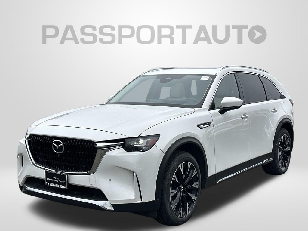 Rhodium White Premium 2024 Mazda CX-90 PHEV Premium Plus AWD SUV / Crossover All-Wheel Drive 8-Speed Automatic