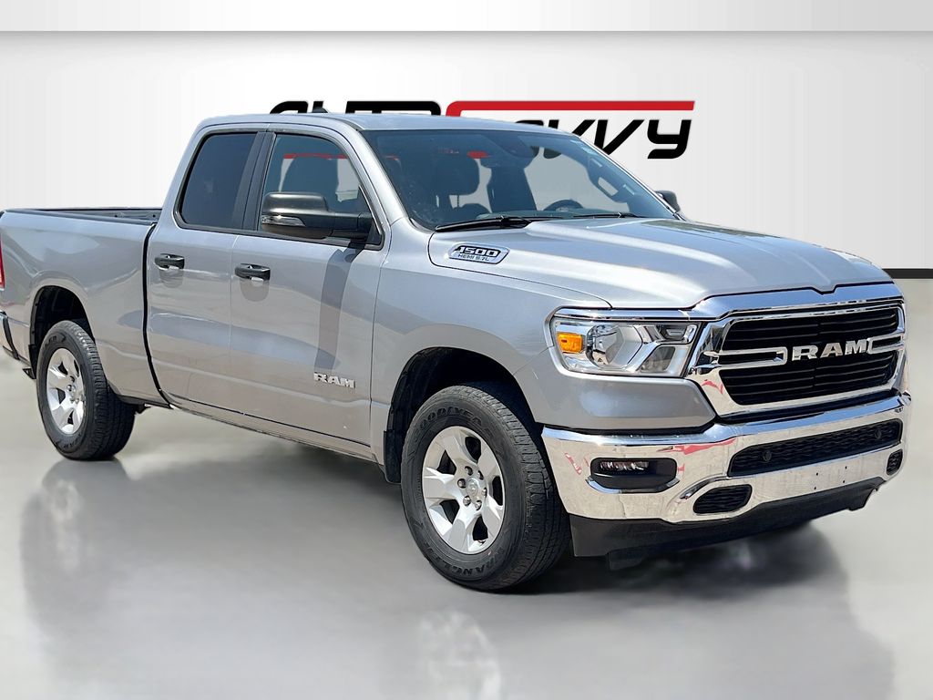 Billet Silver Metallic Clearcoat 2024 RAM 1500 Pickup Truck Four-Wheel Drive 8-Speed Automatic