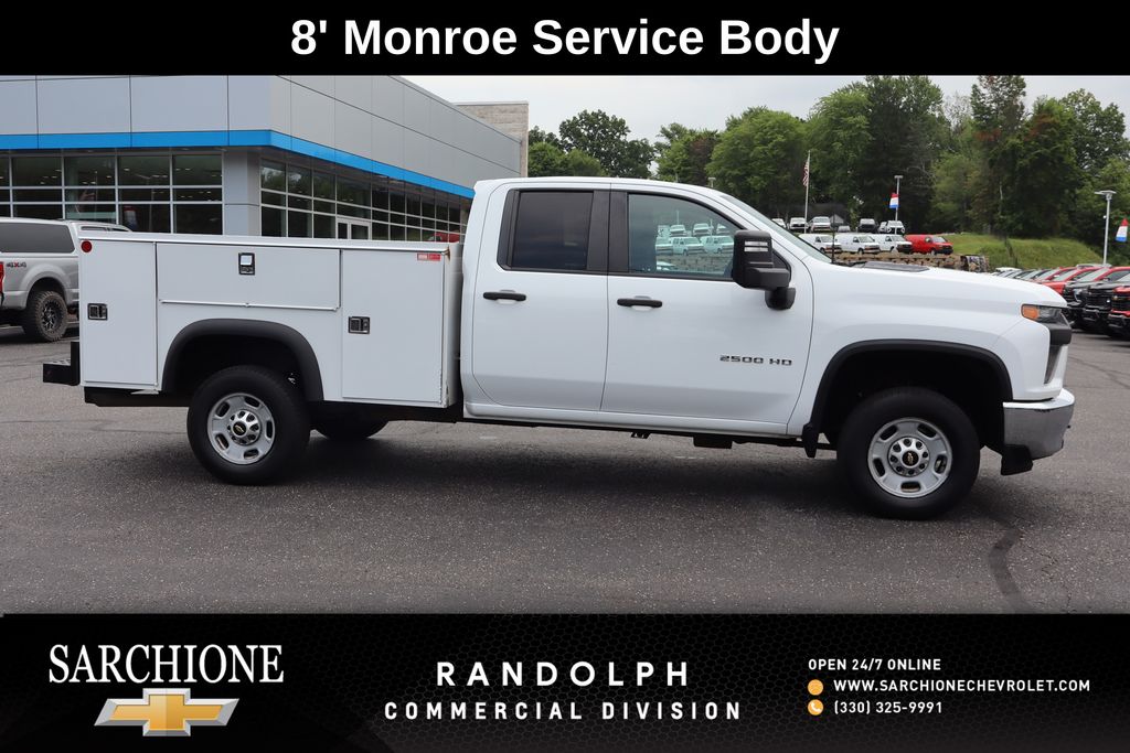 Summit White 2021 Chevrolet Silverado 2500HD Pickup Truck Four-Wheel Drive 6-Speed Automatic