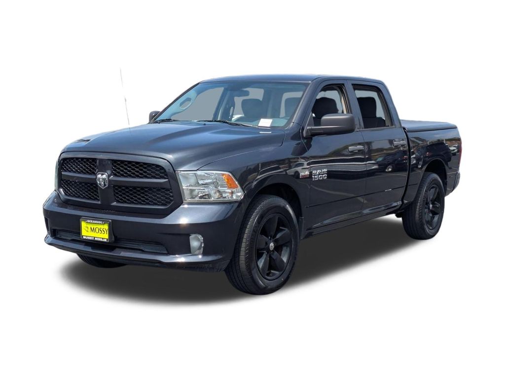 Gray (Maximum Steel Metallic Clearcoat) 2014 RAM 1500 Express Crew Cab RWD Pickup Truck 4X2 6-Speed Automatic