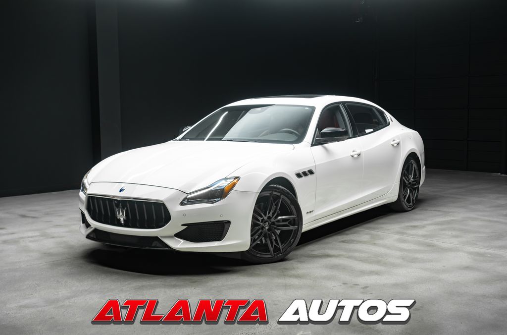 White 2021 Maserati Quattroporte Sedan All-Wheel Drive 8-Speed Automatic