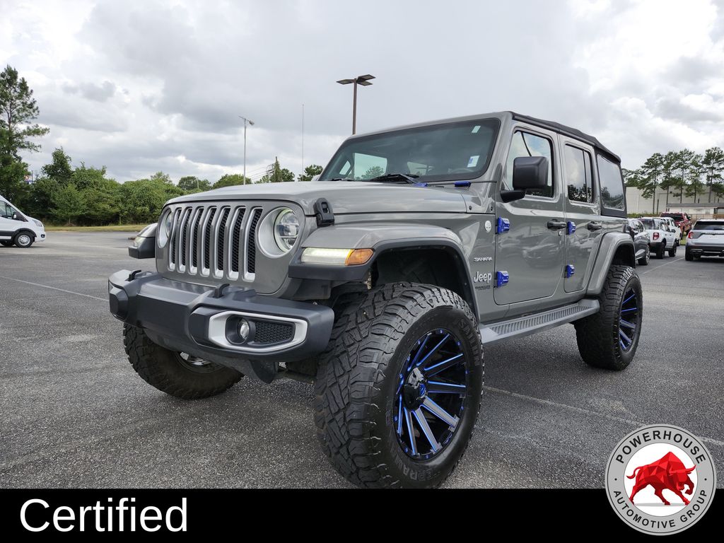 Sting-Gray Clearcoat 2019 Jeep Wrangler SUV / Crossover Four-Wheel Drive 8-Speed Automatic