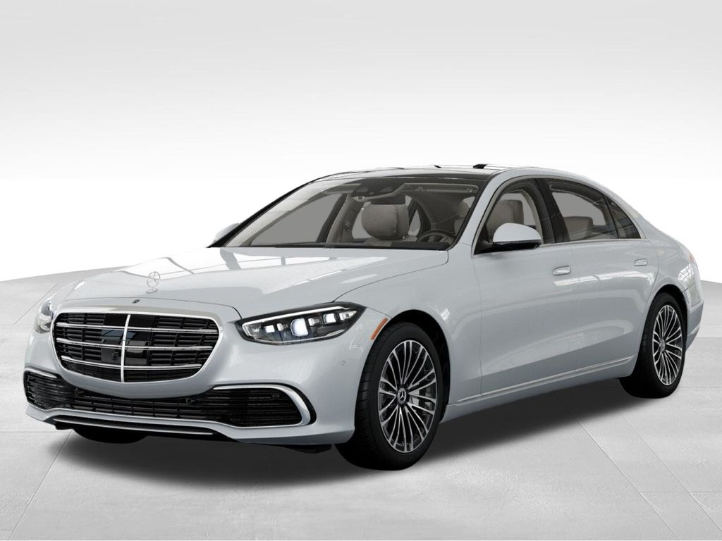 White 2026 Mercedes-Benz S-Class Sedan All-Wheel Drive 9-Speed Automatic