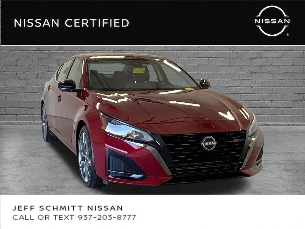 Red (Scarlet Ember) 2024 Nissan Altima Sedan Front-Wheel Drive Continuously Variable Transmission