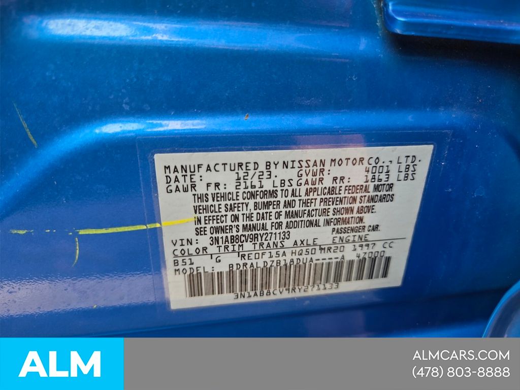Used 2024 Blue Nissan SV image 28