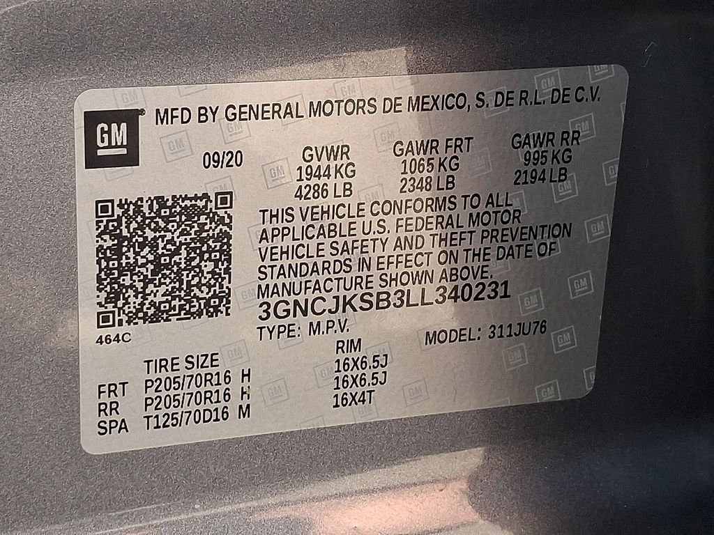 2020 Chevrolet Trax LS Gray at Phil Fitts Ford