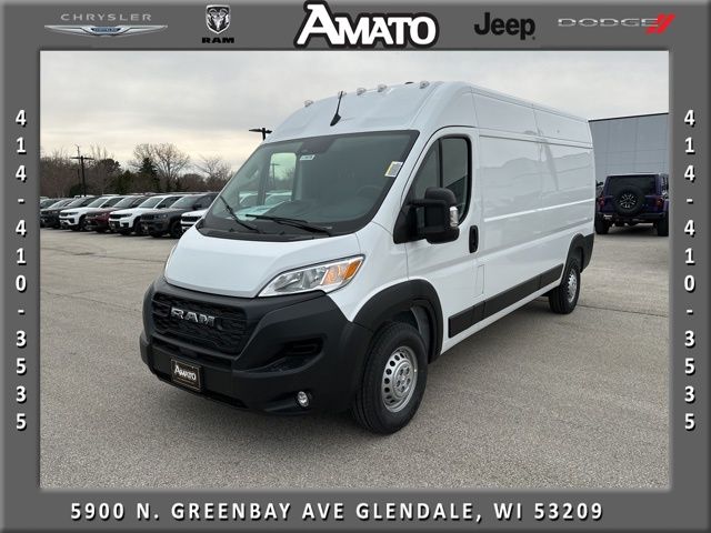 Bright White Clearcoat 2026 RAM ProMaster Van 9-Speed Automatic