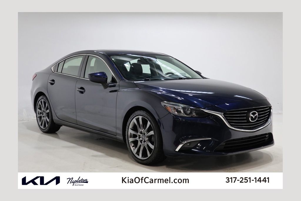 Deep Crystal Blue Mica 2016 Mazda MAZDA6 Sedan Front-Wheel Drive 6-Speed Automatic