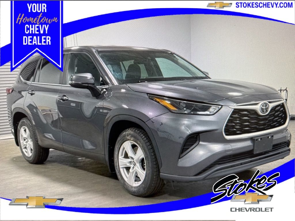 Gray 2023 Toyota Highlander L FWD SUV / Crossover Front-Wheel Drive 8-Speed Automatic