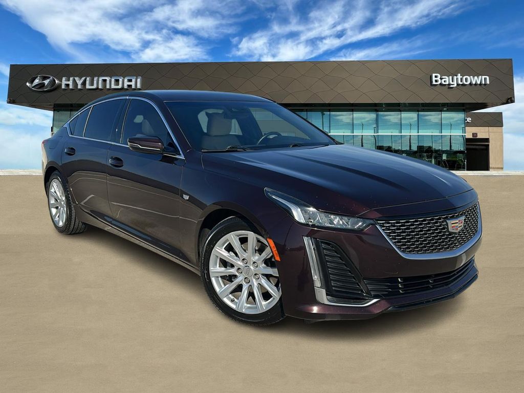 2022 Cadillac CT5 Luxury Red at AutoSavvy Houston Southwest