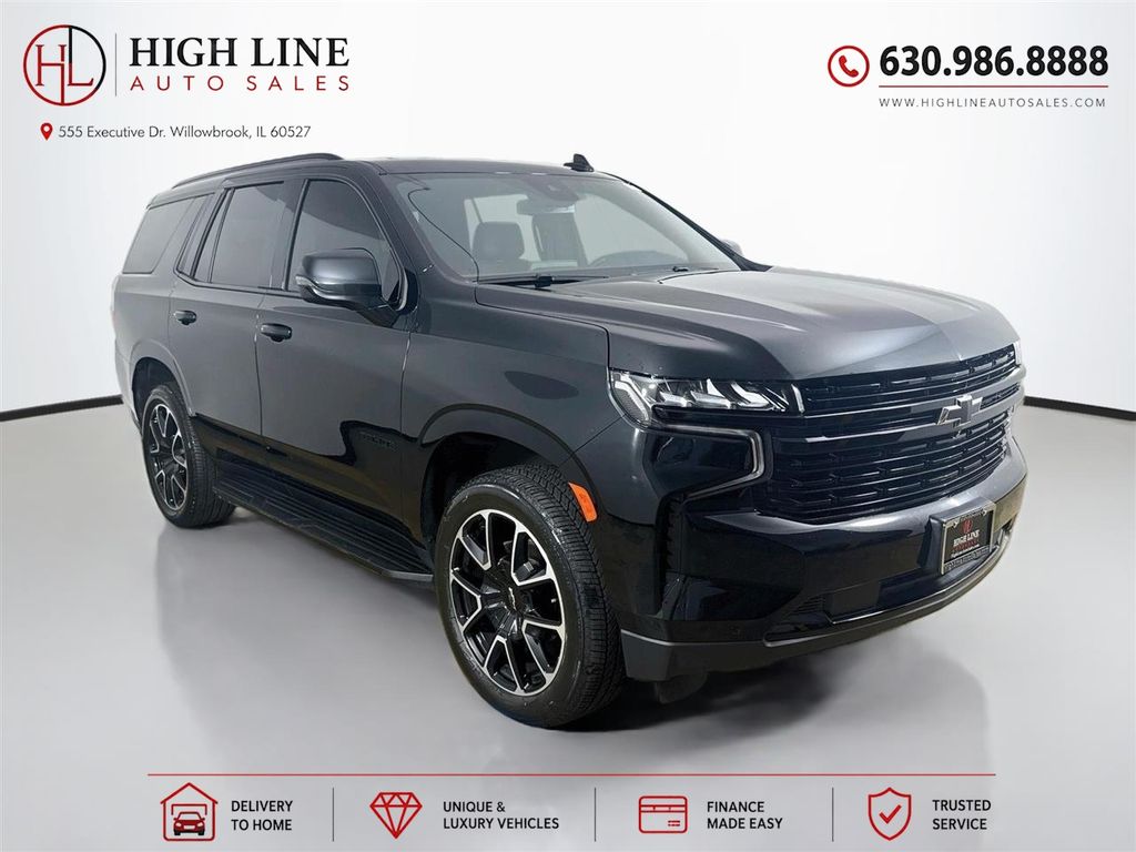 Black 2023 Chevrolet Tahoe SUV / Crossover Four-Wheel Drive Automatic