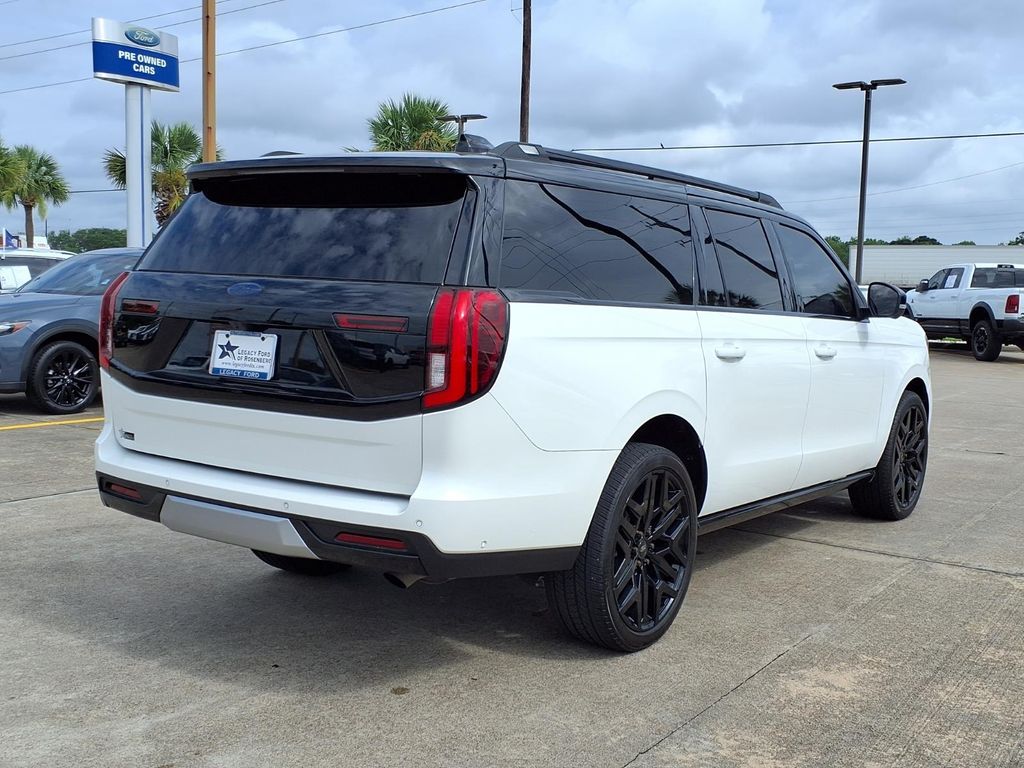2025 Ford Expedition Max Platinum White at Bayway Cadillac of The Woodlands