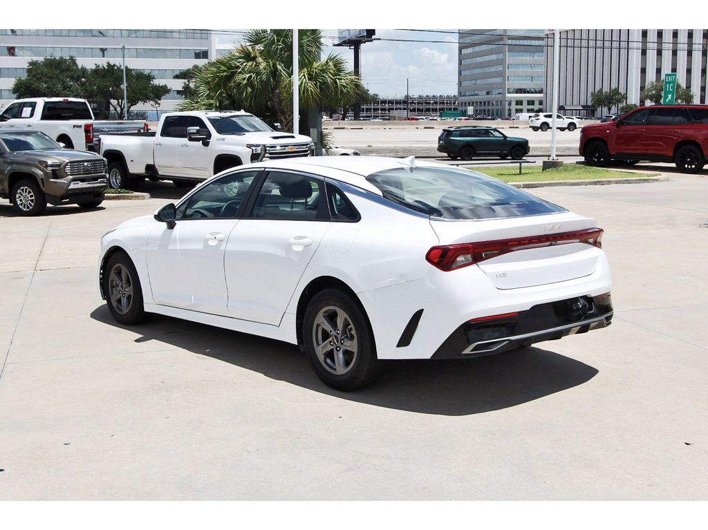 2023 Kia K5 LXS White at DeMontrond Auto Country