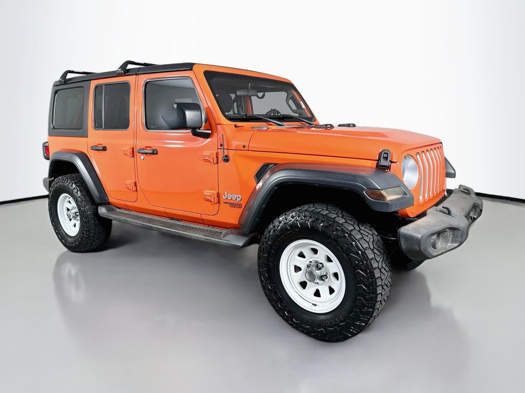 Punkn Metallic Clearcoat 2018 Jeep Wrangler SUV / Crossover Four-Wheel Drive 6-Speed Manual