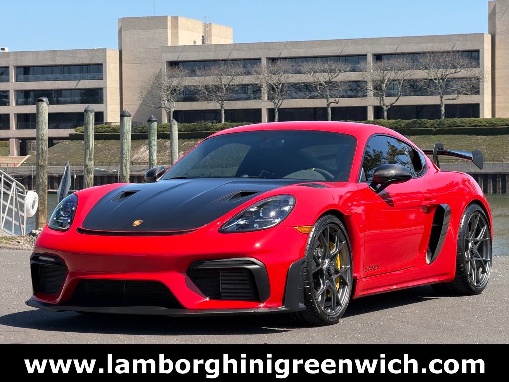 Guards Red 2025 Porsche 718 Cayman GT4 RS RWD Coupe Rear-Wheel Drive 7-Speed Automatic