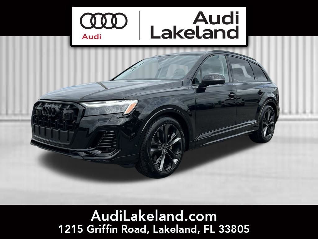 Mythos Black Metallic 2025 Audi Q7 quattro Premium Plus 55 TFSI SUV / Crossover All-Wheel Drive 8-Speed Automatic
