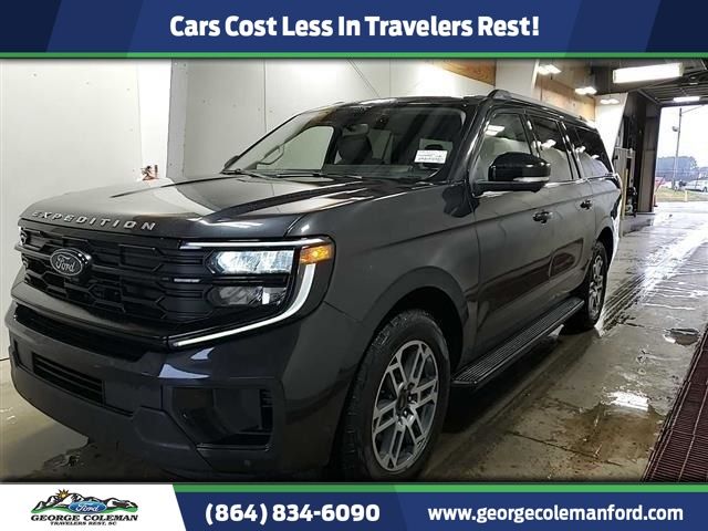 Gray Metallic 2025 Ford Expedition MAX Active 4WD SUV / Crossover Four-Wheel Drive Automatic