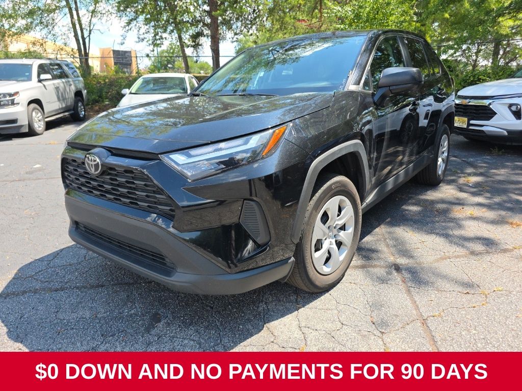 Black 2025 Toyota RAV4 SUV / Crossover Front-Wheel Drive 8-Speed Automatic