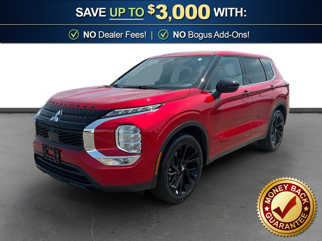 Red Diamond 2024 Mitsubishi Outlander SUV / Crossover Front-Wheel Drive Continuously Variable Transmission