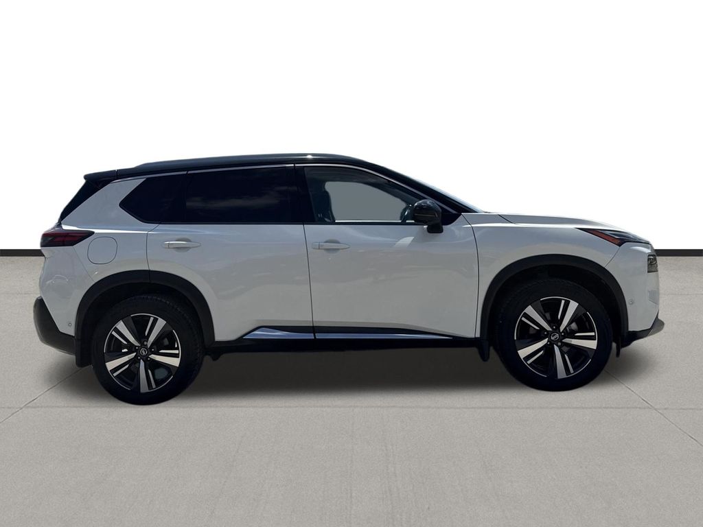 2021 Nissan Rogue Platinum White at DeMontrond Mazda